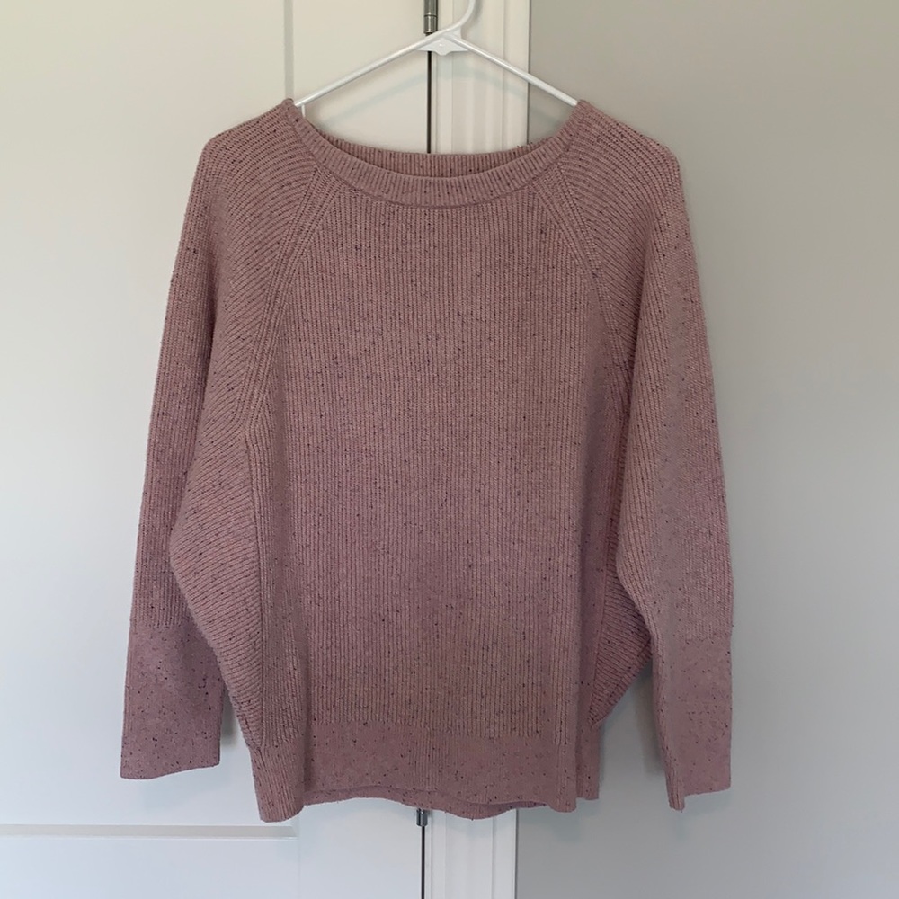 Pink sweater from Loft